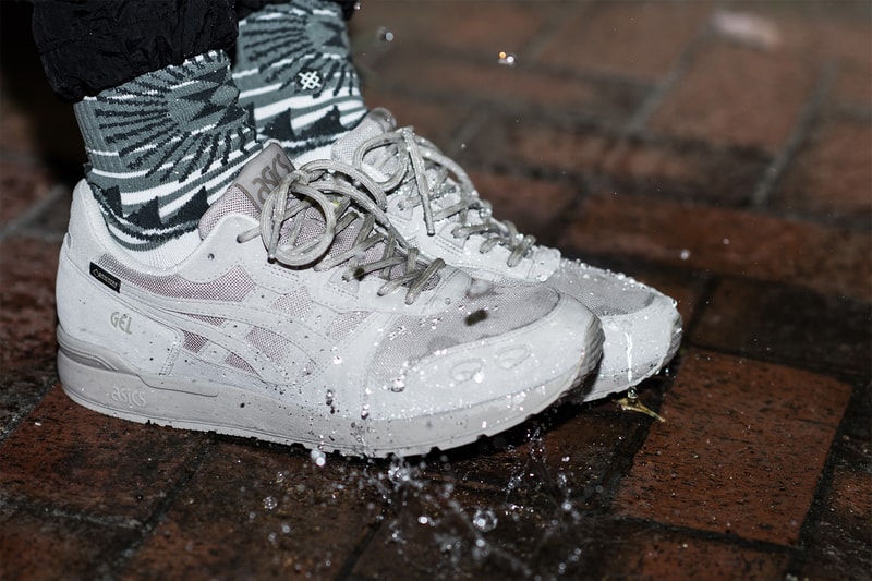 atmos ASICS GEL Lyte GORE TEX GTX 2017 November 25 Release Date Info Sneakers Shoes Footwear Grey