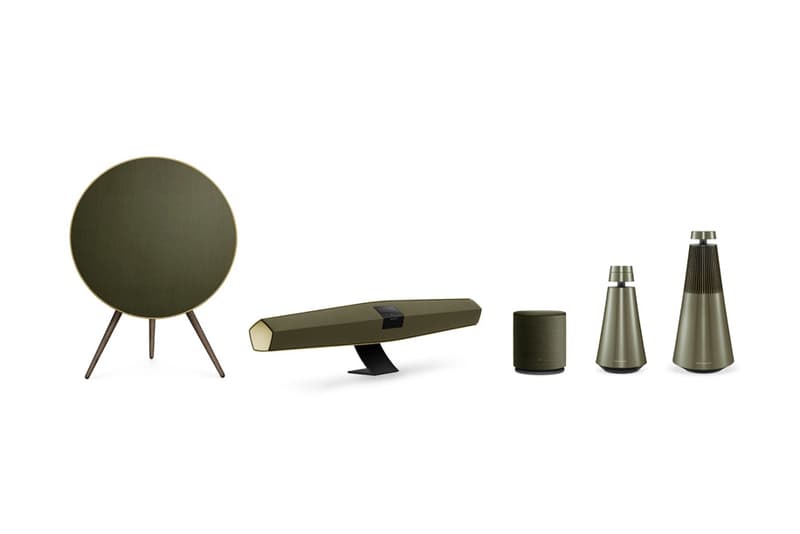 Bang Olufsen Lush Green Harmonies Harmony Speakers