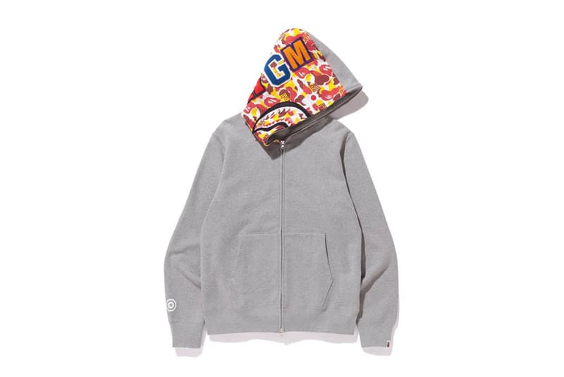 BAPE 7th Chinese Anniversary Collection Shark Hoodie Baby Milo