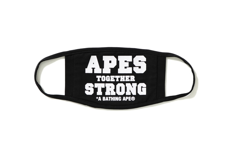 BAPE Apes Together Strong Capsule Collection Facemask Sweatshirt Check Shirt Camo Jacket