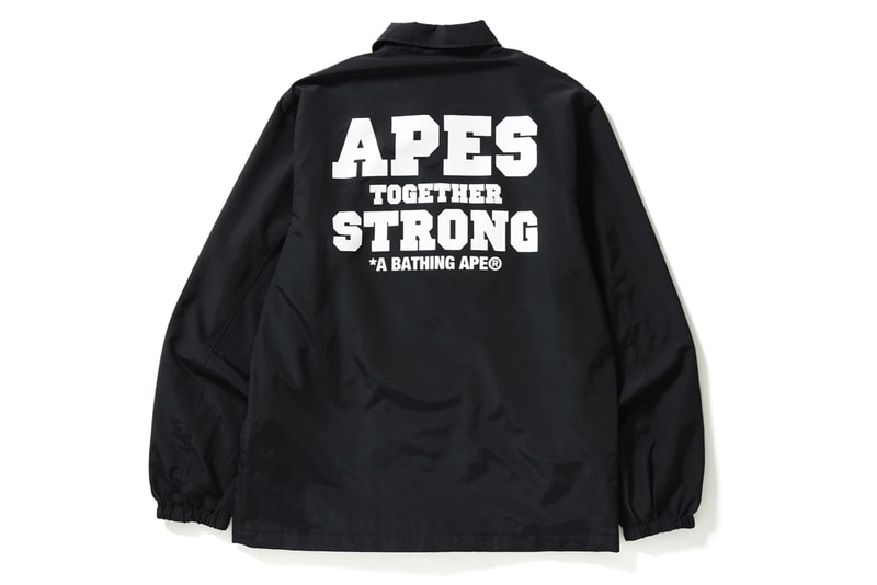BAPE Apes Together Strong Capsule Collection Facemask Sweatshirt Check Shirt Camo Jacket