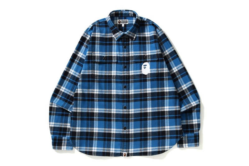 BAPE Apes Together Strong Capsule Collection Facemask Sweatshirt Check Shirt Camo Jacket