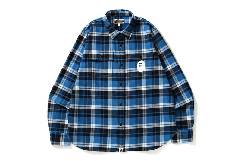 BAPE Apes Together Strong Capsule Collection Facemask Sweatshirt Check Shirt Camo Jacket