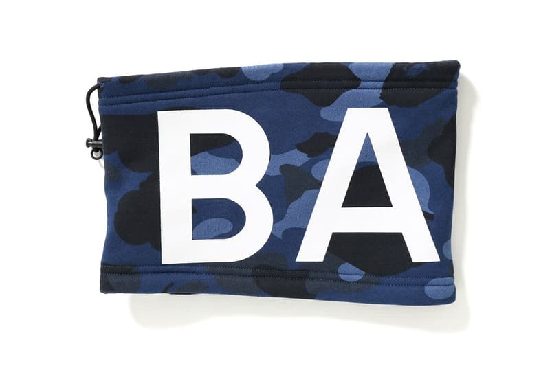 BAPE COLOR CAMO Neck Warmers Fall Winter Accessories Fashion Streetwear