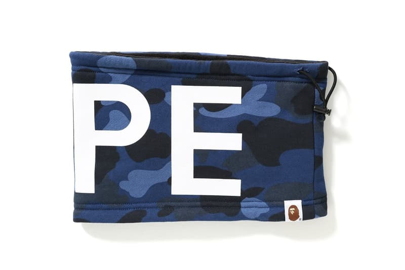 BAPE COLOR CAMO Neck Warmers Fall Winter Accessories Fashion Streetwear