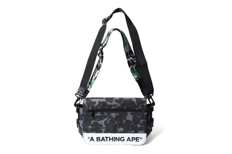 BAPE Introduces New Camo-Printed ABC Double Strap Bag