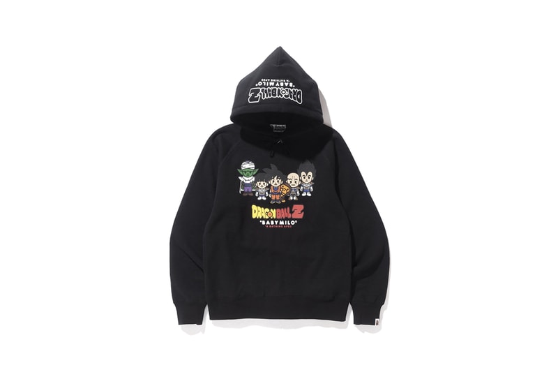 BAPE Bathing Ape Dragon Ball Z DBZ Capsule Collaboration Goku Milo