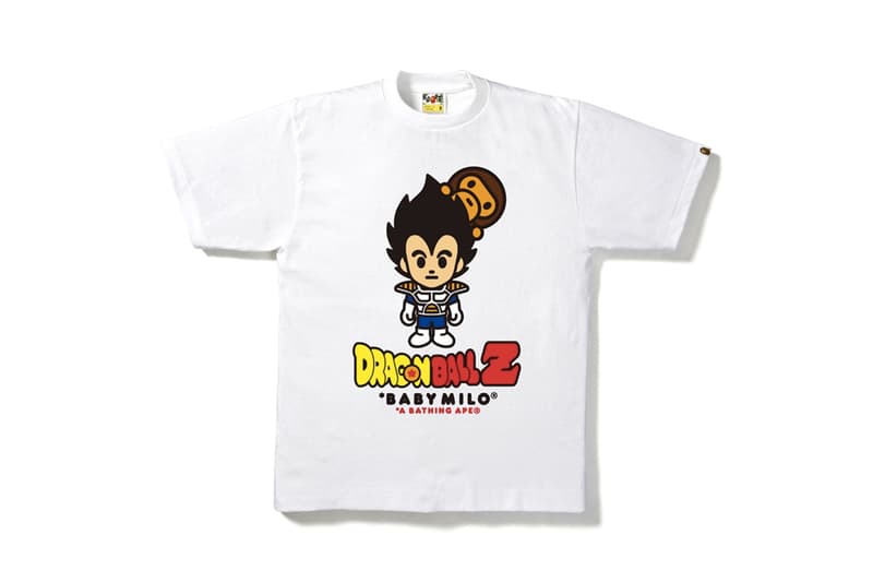 BAPE Bathing Ape Dragon Ball Z DBZ Capsule Collaboration Goku Milo