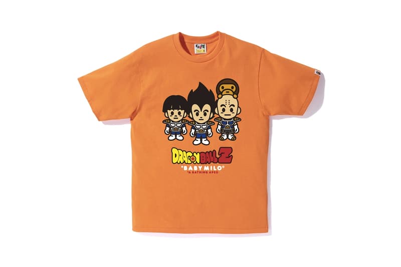 BAPE Bathing Ape Dragon Ball Z DBZ Capsule Collaboration Goku Milo