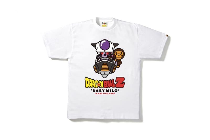 BAPE Bathing Ape Dragon Ball Z DBZ Capsule Collaboration Goku Milo