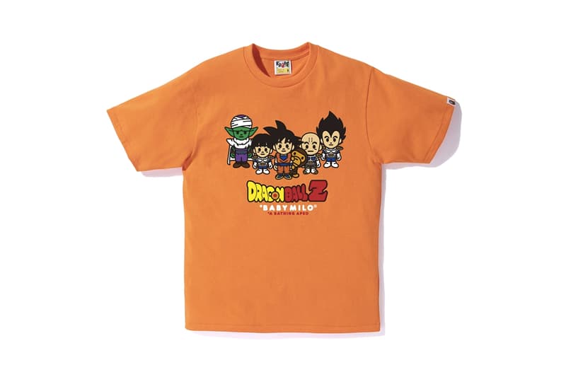 BAPE Bathing Ape Dragon Ball Z DBZ Capsule Collaboration Goku Milo