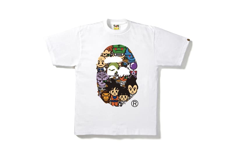 BAPE Bathing Ape Dragon Ball Z DBZ Capsule Collaboration Goku Milo