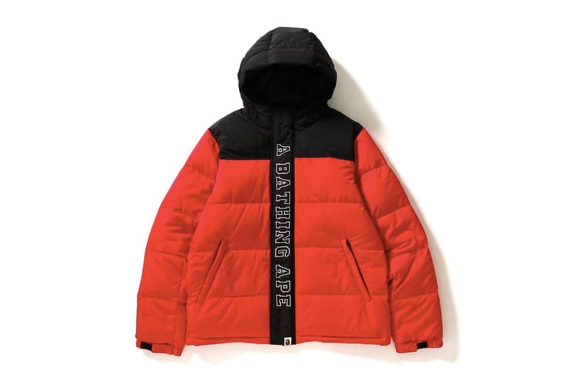 bathing ape puffer jacket