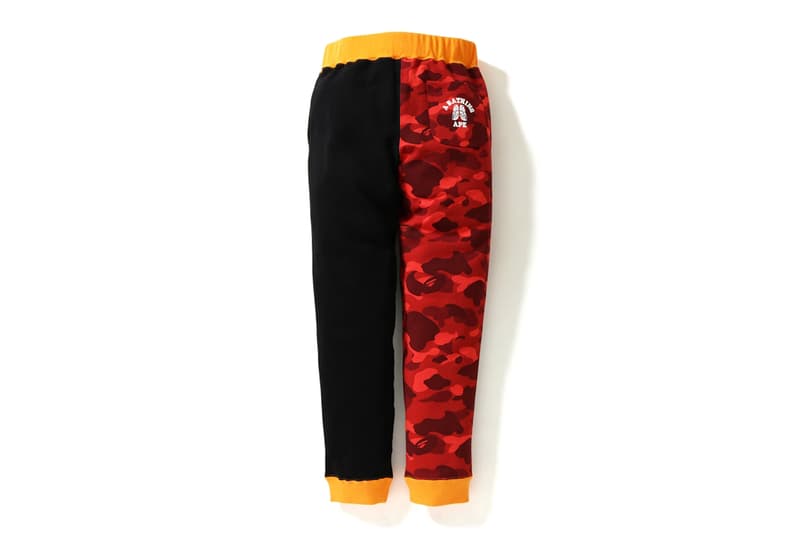 BAPE 2017 Fall Winter Tiger Shark Collection November 11 Release Date Info Red Black Camouflage Camo Zipper Print