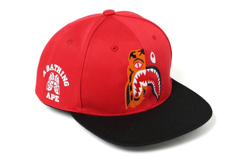 BAPE 2017 Fall Winter Tiger Shark Collection November 11 Release Date Info Red Black Camouflage Camo Zipper Print