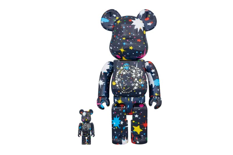 Billionaire Boys Club Medicom Toy BEARBRICK STARFIELD 2017 November 16 Japan BBC 100% 400%