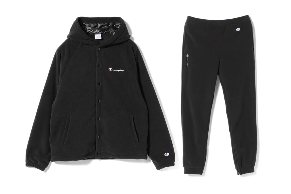 BEAMS Champion Polartec Fall Winter 2017 Capsule Collection Hoodie Sweatpants November Release Date Info