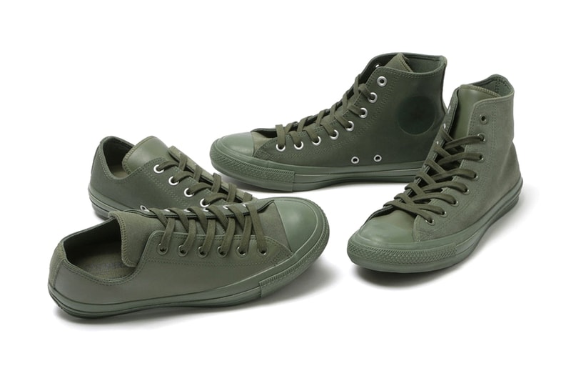 Beams Plus Engineered Garments Converse Chuck Taylor All Star Pack 2017 November Release Date Info Sneakers Shoes Footwear Collaboration mismatched suede leather japan Nepenthes
