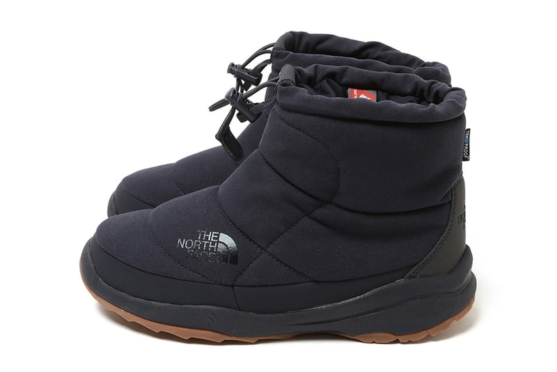 BEAMS The North Face Fall Winter 2017 Nuptse Boot bootie Blue Navy Tan beige charcoal Brown December 3 Release Date Info