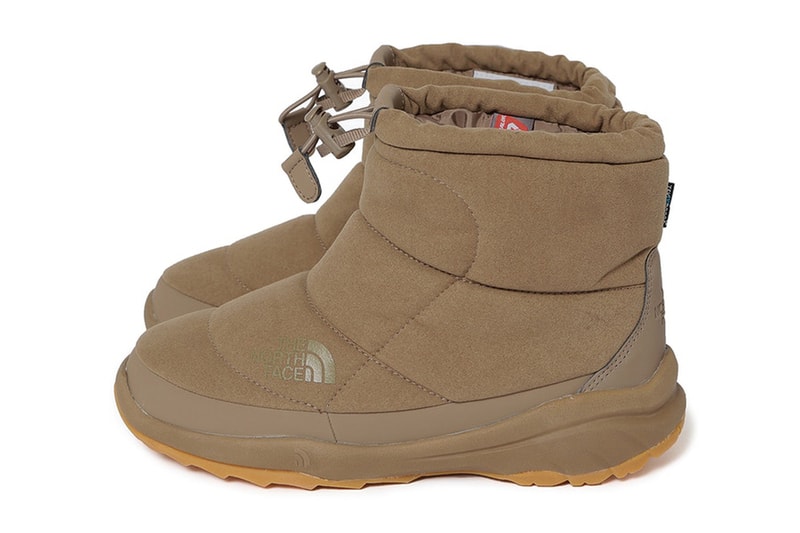 BEAMS The North Face Fall Winter 2017 Nuptse Boot bootie Blue Navy Tan beige charcoal Brown December 3 Release Date Info