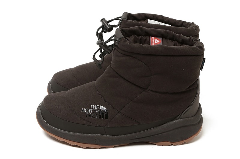 BEAMS The North Face Fall Winter 2017 Nuptse Boot bootie Blue Navy Tan beige charcoal Brown December 3 Release Date Info