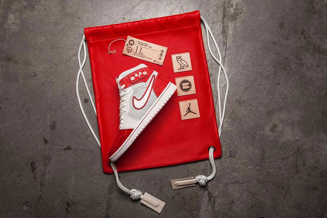 BespokeIND Air Jordan 1 Drake Custom Sneakers Jordan Brand Nike