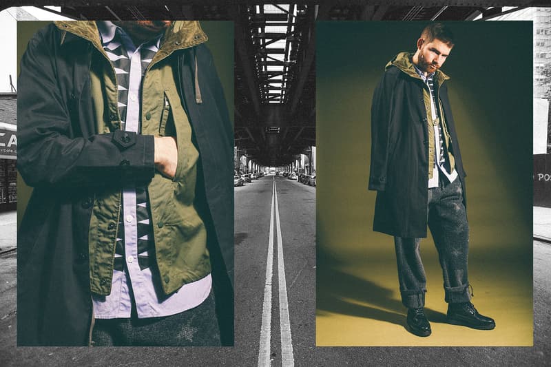 Bodega Boston Neighborhood Engineered Garments Fall/Winter 2017 Editorial store retail boston lookbook fashion menswear streetwear