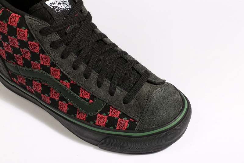 Bodega Vans Vault Sub Rosa Pack Mid Skool Old Black White Roses 2017 November 4 Release Date Info Sneakers Shoes Footwear