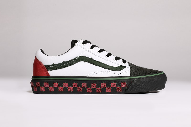 Bodega Vans Vault Sub Rosa Pack Mid Skool Old Black White Roses 2017 November 4 Release Date Info Sneakers Shoes Footwear