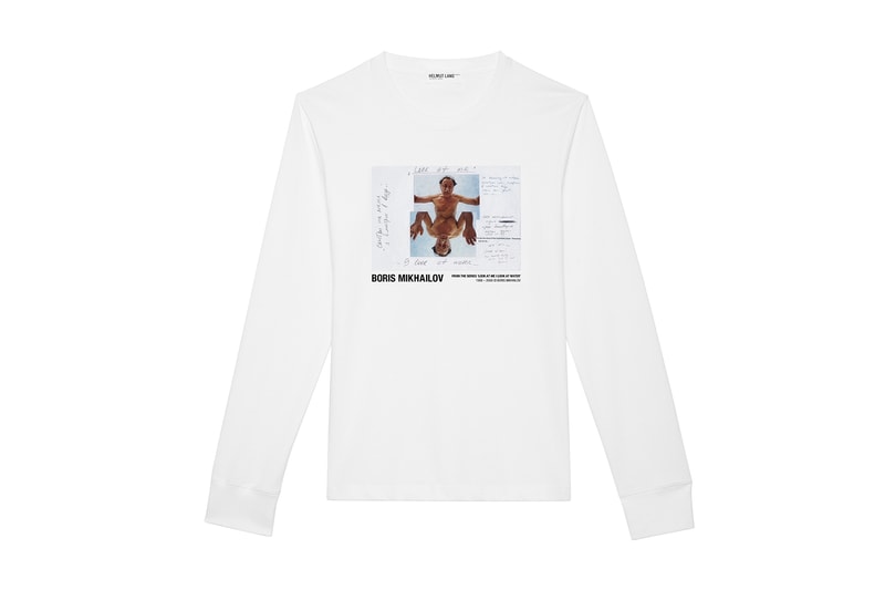 Boris Mikhailov Helmut Lang Artist Series Collaboration 2017 November 21 Release Date Info T-shirts long sleeve short Poster autographed Russia