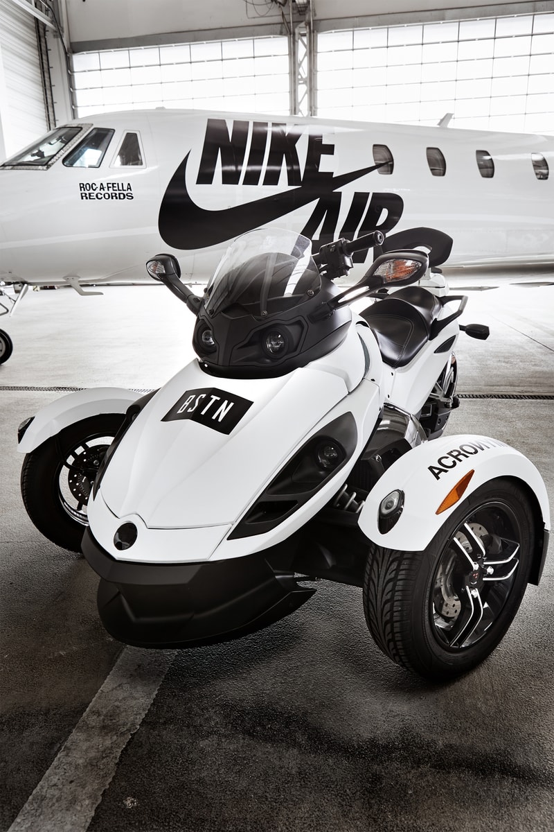 BSTN Nike AF 100 Campaign Roc a Fella ACRONYM Just Don Travis Scott mercedes-bens g63 g wagon amg Lamborghini Aventador don c errolson hugh can-am sypder