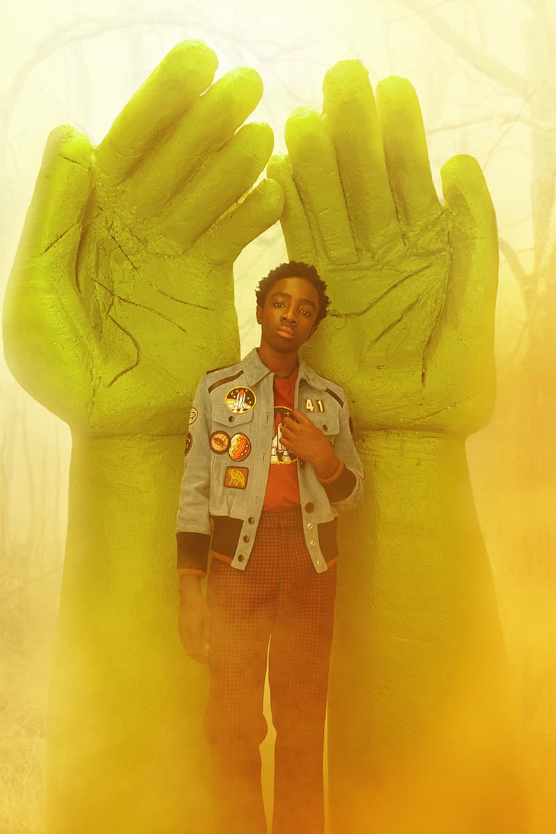 'Stranger Things' Actor Caleb Mclaughlin Fashion Editorial