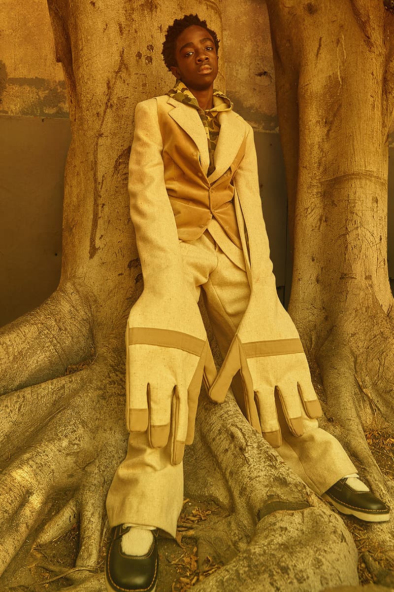 'Stranger Things' Actor Caleb Mclaughlin Fashion Editorial