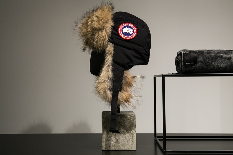 Canada Goose London Regent Street Flagship Black Label Peacekeeper Parka