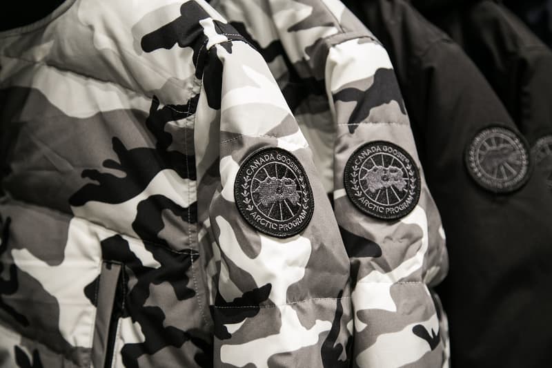 Canada Goose London Regent Street Flagship Black Label Peacekeeper Parka