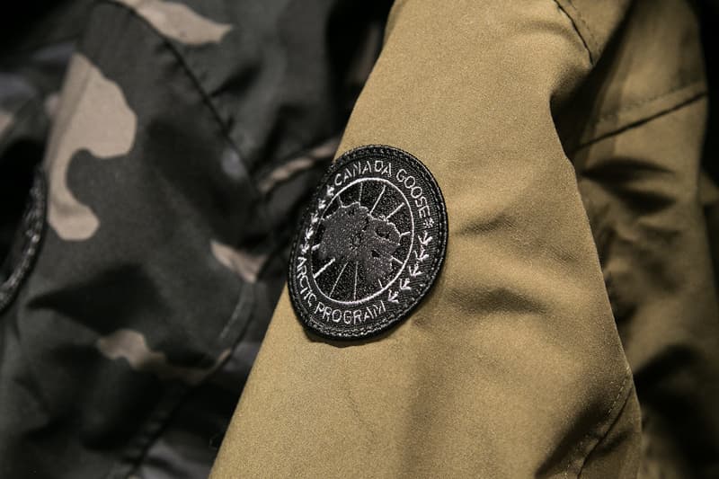 Canada Goose London Regent Street Flagship Black Label Peacekeeper Parka
