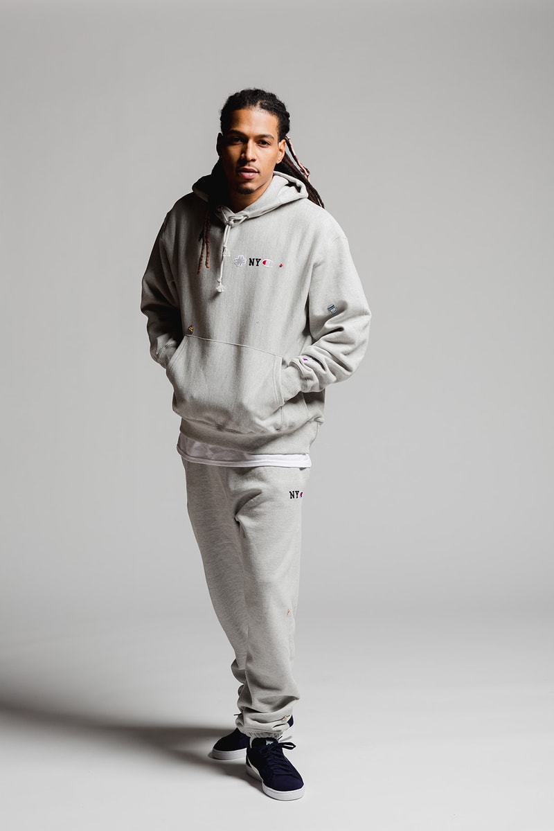 Champion Pintrill Pins Foot Locker Exclusive Times Square NYC New York Grommets Pop-up