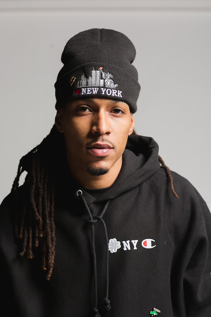 Champion Pintrill Pins Foot Locker Exclusive Times Square NYC New York Grommets Pop-up