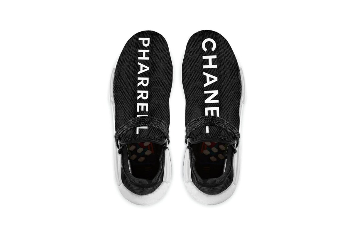 Chanel x adidas Pharrell Hu NMD colette Release