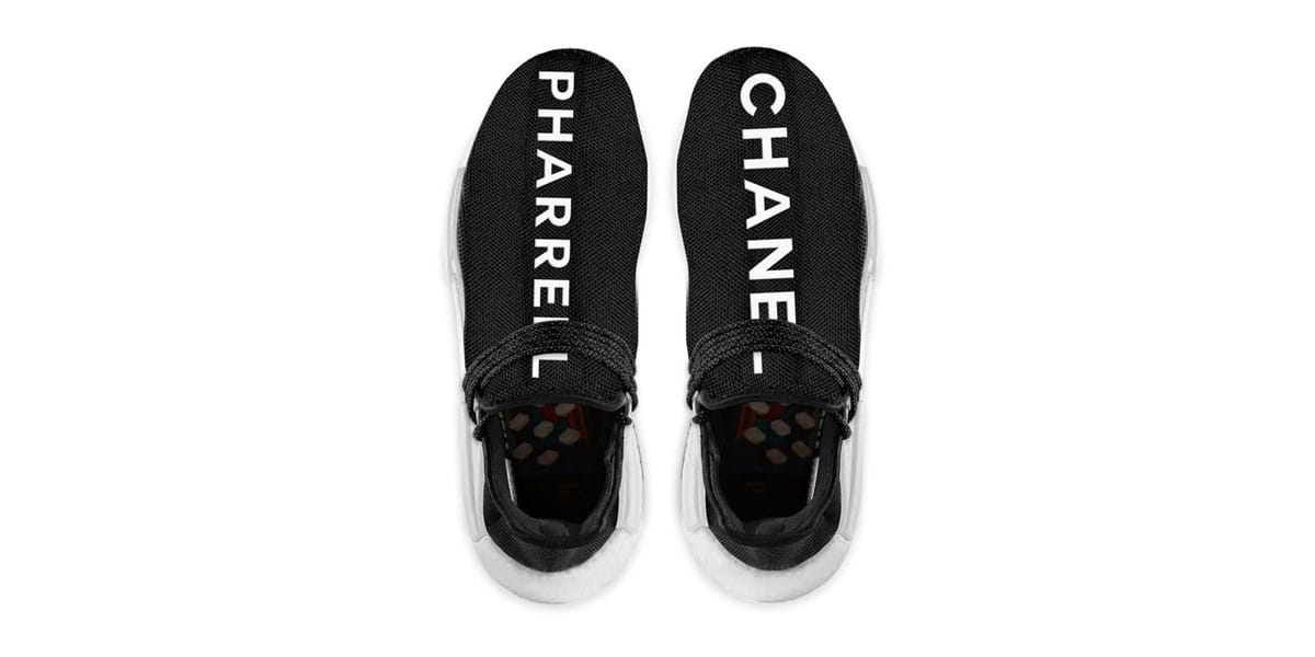Chanel x adidas Pharrell Hu NMD colette 