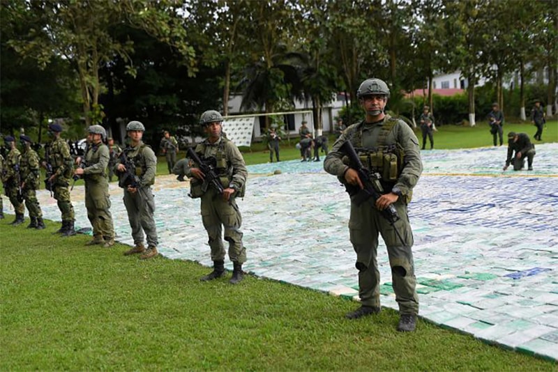 Colombia Cocaine Bust 12 Tons Largest Ever Seizure 360 Million USD Gulf Clan