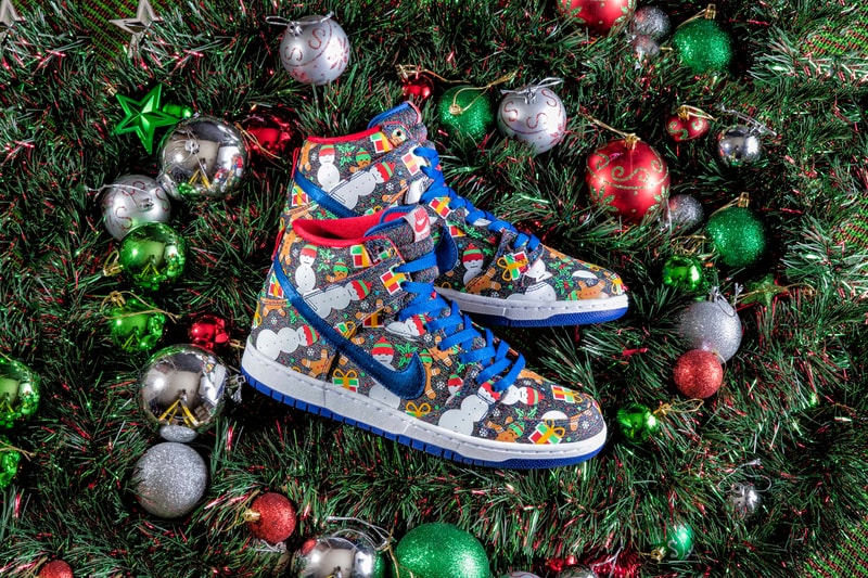 Concepts Nike SB Dunk High Ugly Sweater