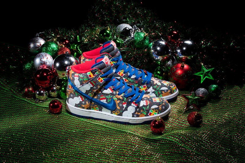 Concepts Nike SB Dunk High Ugly Sweater