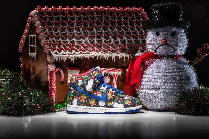 Concepts Nike SB Dunk High Ugly Sweater
