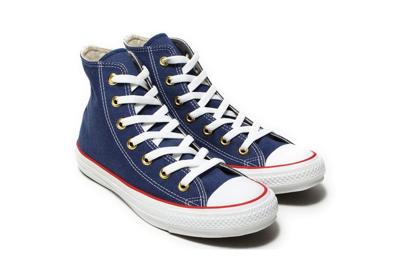 Converse Chuck Taylor All Star Hi Heart Logo Patches Blue White