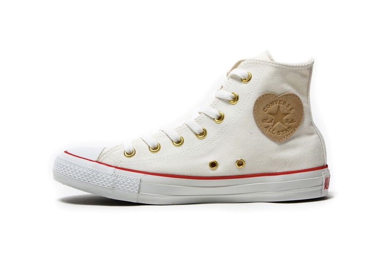 Converse Chuck Taylor All Star Hi Heart Logo Patches Blue White
