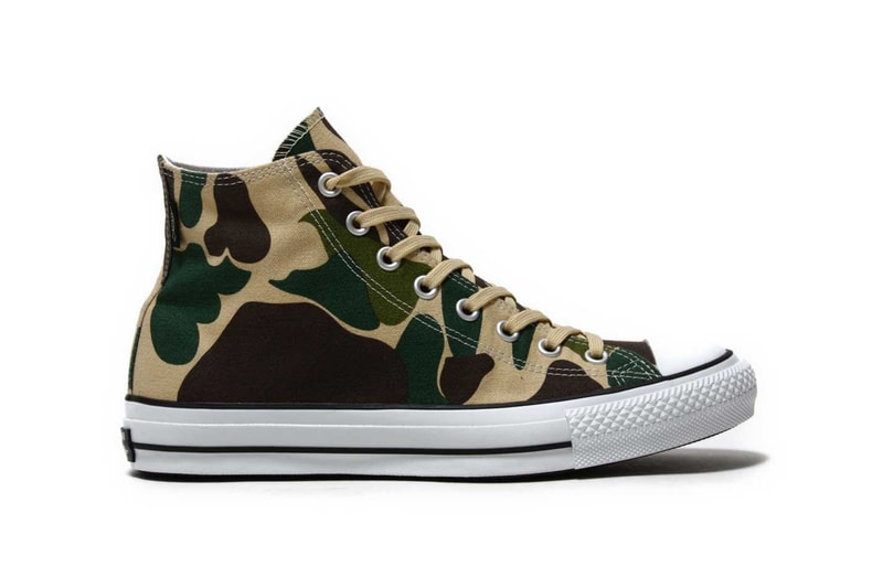 Converse Chuck Taylor All Star GORE TEX Duck Camo Olive Green 2017 November Fall Release Date Info Sneakers Shoes Footwear atmos Tokyo