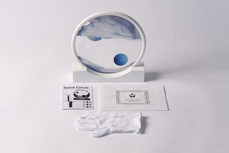 Daniel Arsham Sand Circle Studio Device Art Artwork Sculpture Space Galaxy Planet