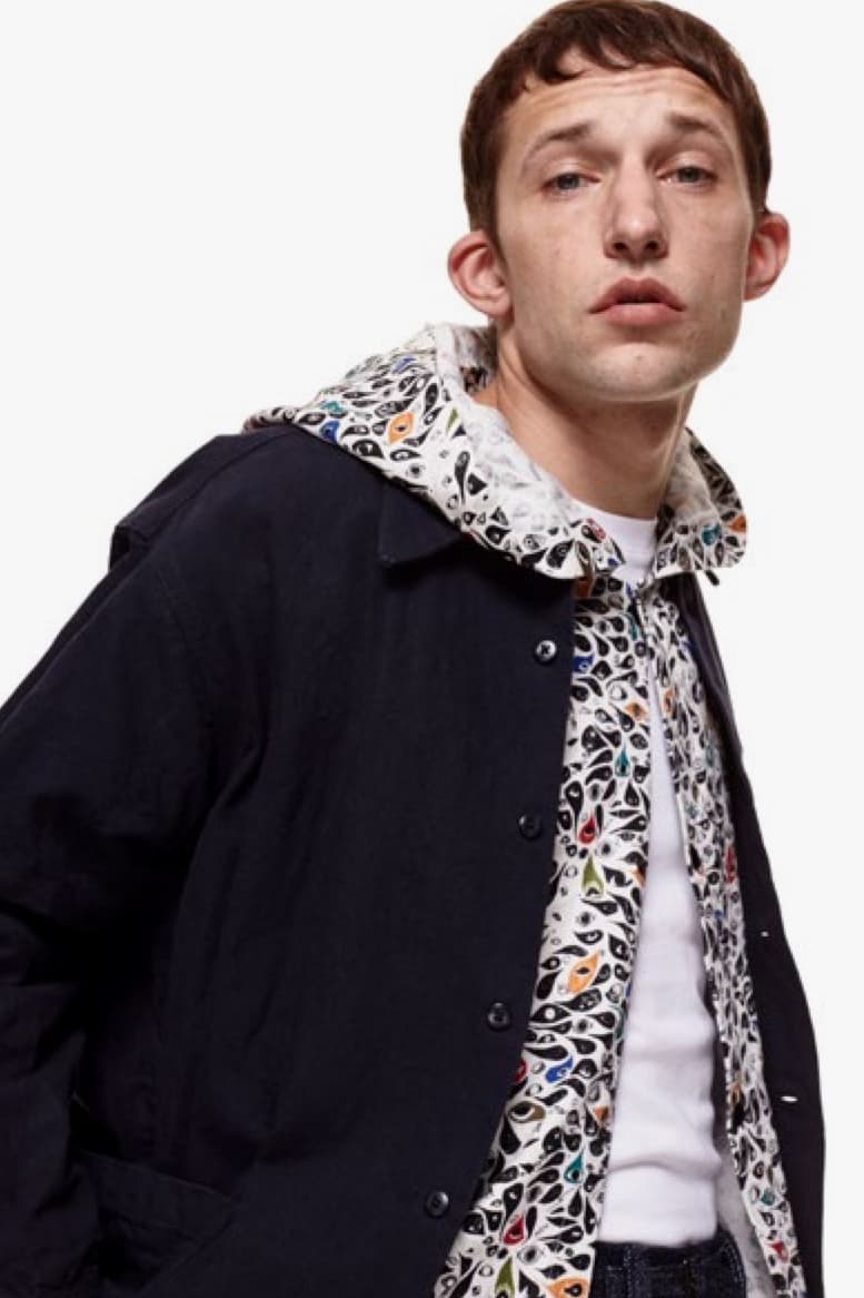 Death to Tennis 2018 Spring Summer Lookbook Denim Linin Cotton New York Print Paisley