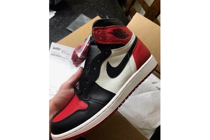 Air Jordan 1 Bred Toe